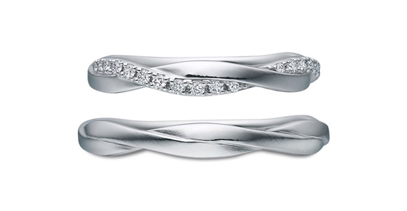 イサロイ「ブライダルリング」コーディネート